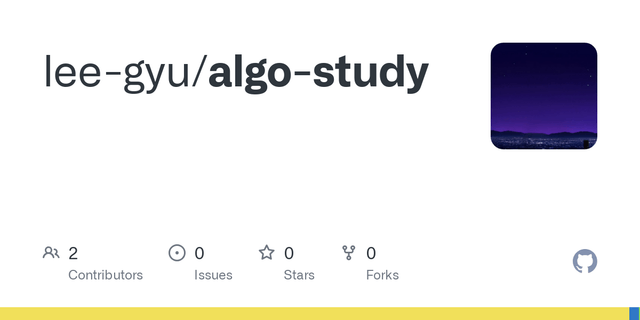 GitHub - lee-gyu/algo-study